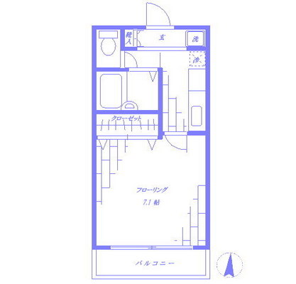 立教大学賃貸マンション・1K