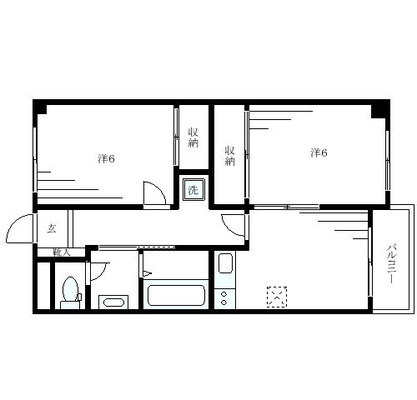 立教大学 マンション 2DK