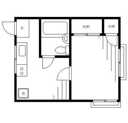 立教大学 アパート 1DK