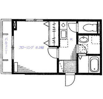 東京都豊島区長崎３丁目 賃貸マンション 1K