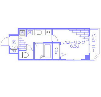 東京都豊島区池袋３丁目 賃貸マンション 1K