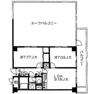 東京都豊島区池袋２丁目 賃貸マンション 2LDK