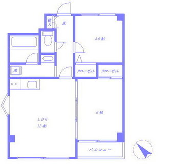 東京都豊島区池袋３丁目 賃貸マンション 2LDK