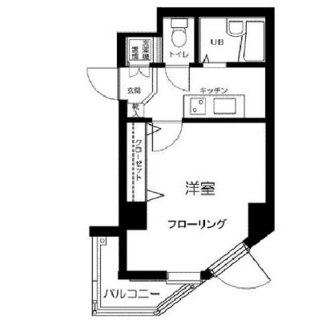 東京都新宿区下落合４丁目 賃貸マンション 1K