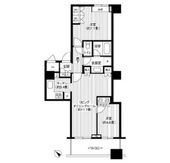 東京都豊島区東池袋４丁目 賃貸マンション 2LDK