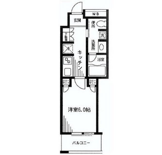 東京都豊島区東池袋２丁目 賃貸マンション 1K