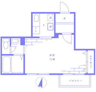 東京都豊島区池袋本町１丁目 賃貸マンション 1K