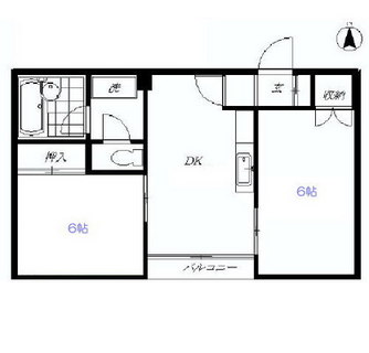 東京都豊島区長崎４丁目 賃貸マンション 2DK