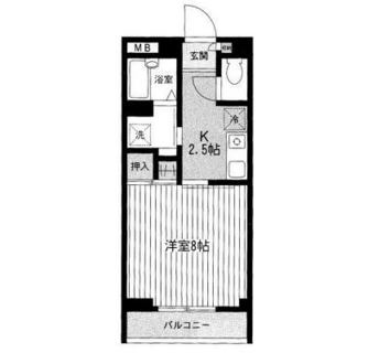 東京都豊島区要町１丁目 賃貸マンション 1K