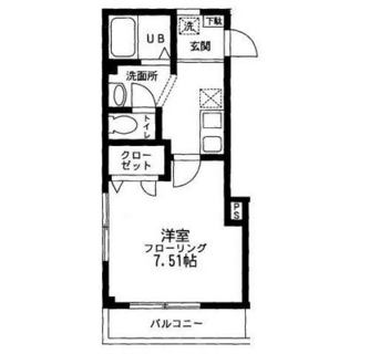 東京都板橋区熊野町 賃貸マンション 1K