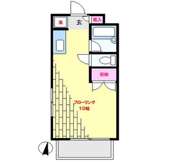 東京都豊島区西池袋２丁目 賃貸アパート 1R