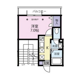 東京都豊島区高松２丁目 賃貸マンション 1K