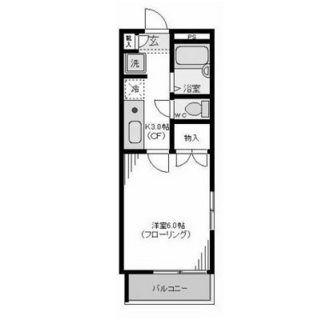 東京都豊島区千早４丁目 賃貸マンション 1K