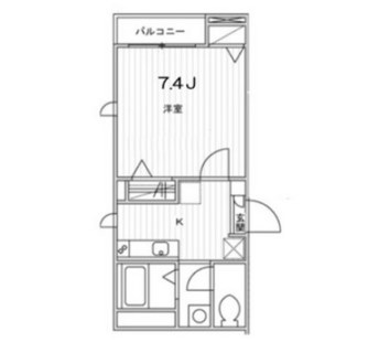 東京都豊島区高松２丁目 賃貸マンション 1K