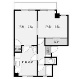 東京都豊島区目白４丁目 賃貸マンション 2DK