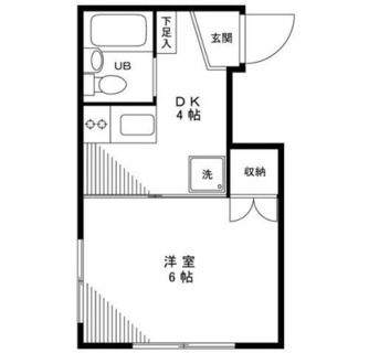 東京都豊島区池袋４丁目 賃貸アパート 1K