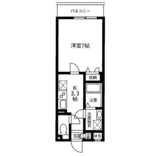 東京都新宿区下落合３丁目 賃貸マンション 1K