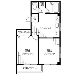 東京都板橋区南町 賃貸マンション 2K