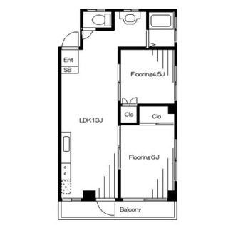 東京都豊島区南長崎１丁目 賃貸マンション 2LDK