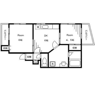 東京都板橋区南町 賃貸マンション 2DK