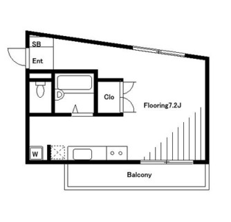 東京都豊島区長崎２丁目 賃貸マンション 1K