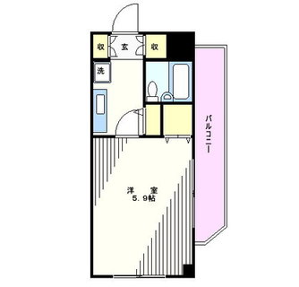 東京都豊島区池袋本町１丁目 賃貸マンション 1K