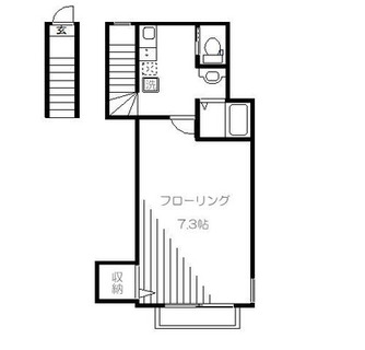 東京都豊島区千早４丁目 賃貸マンション 1K