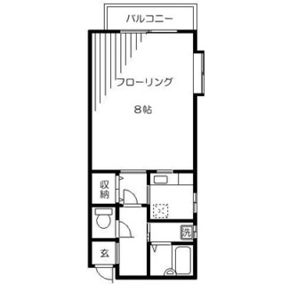 東京都豊島区高松１丁目 賃貸アパート 1K