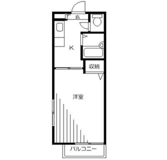 東京都豊島区要町３丁目 賃貸アパート 1K