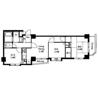 東京都板橋区中丸町 賃貸マンション 2LDK