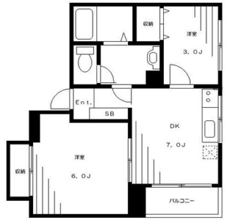 東京都豊島区池袋４丁目 賃貸マンション 2DK