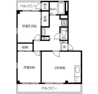 東京都板橋区熊野町 賃貸マンション 2DK