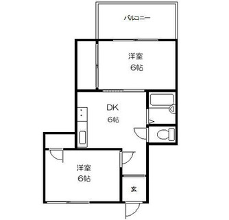 東京都豊島区池袋２丁目 賃貸マンション 2DK