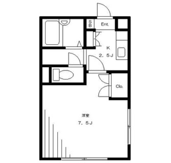 東京都新宿区下落合２丁目 賃貸マンション 1K