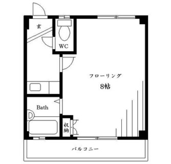 東京都豊島区池袋本町２丁目 賃貸マンション 1K