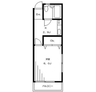 東京都豊島区長崎２丁目 賃貸マンション 1K