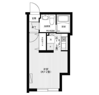 東京都豊島区千早１丁目 賃貸マンション 1K