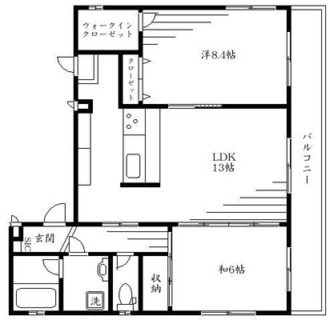 東京都豊島区長崎２丁目 賃貸マンション 2LDK