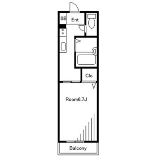 東京都豊島区要町１丁目 賃貸マンション 1K