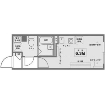 東京都豊島区池袋３丁目 賃貸マンション 1R