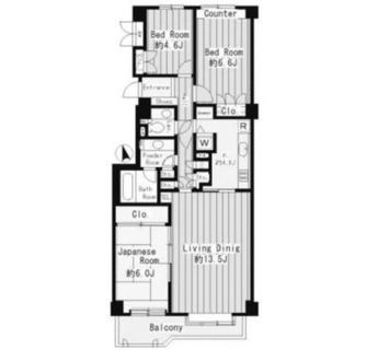 東京都豊島区池袋本町２丁目 賃貸マンション 3LDK