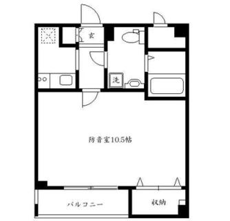 東京都豊島区高松２丁目 賃貸マンション 1K