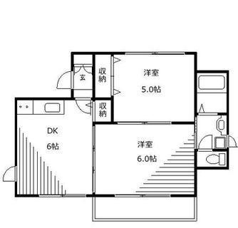 東京都板橋区幸町 賃貸マンション 2DK