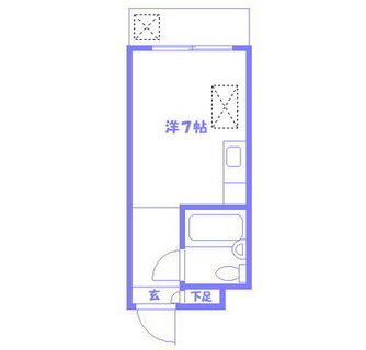 東京都豊島区池袋３丁目 賃貸マンション 1R