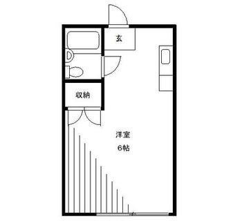 東京都豊島区千川１丁目 賃貸アパート 1R