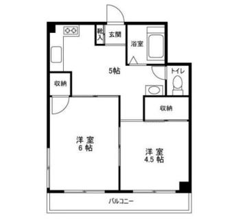 東京都板橋区南町 賃貸マンション 2K