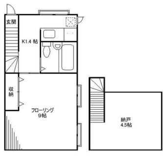 東京都豊島区南長崎１丁目 賃貸アパート 1SK