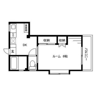 東京都新宿区下落合３丁目 賃貸マンション 1DK