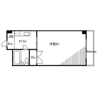 東京都豊島区西池袋２丁目 賃貸マンション 1K