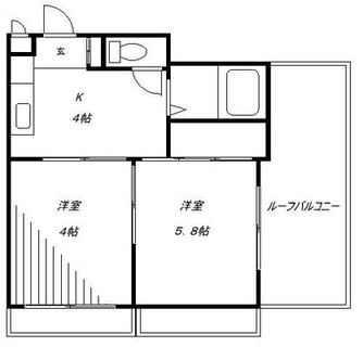 東京都豊島区西池袋２丁目 賃貸マンション 2K